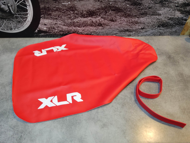 Housse de selle HONDA XLR250 XLR 250 RF R2F rouge HSRLA