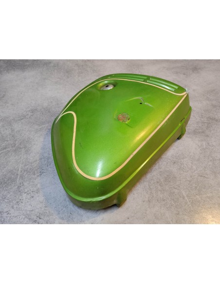 Cache latéral coté droit vert OCCASION CB350 K4 HONDA 17331-317-670OCC