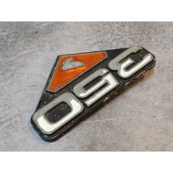 Logo cache latéral droit occasion Honda CB350 K4 – Réf. 87125-344-671