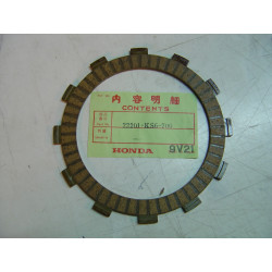Disque garni embrayage neuf Honda CR125R 22201-KS6-700