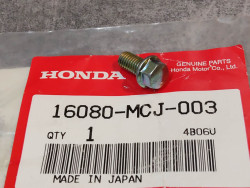 Boulon de bride 6x12 mm HONDA 16080-MCJ-003