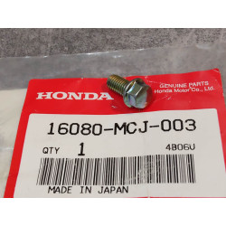 Boulon de bride 6x12 mm HONDA 16080-MCJ-003