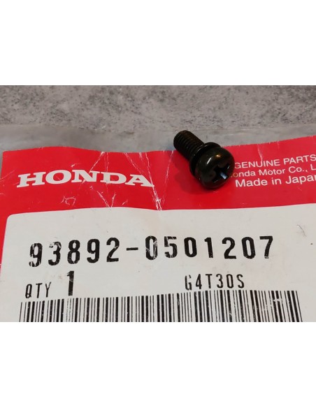Vis cruciforme 5x12 mm et rondelle HONDA 93892-0501207