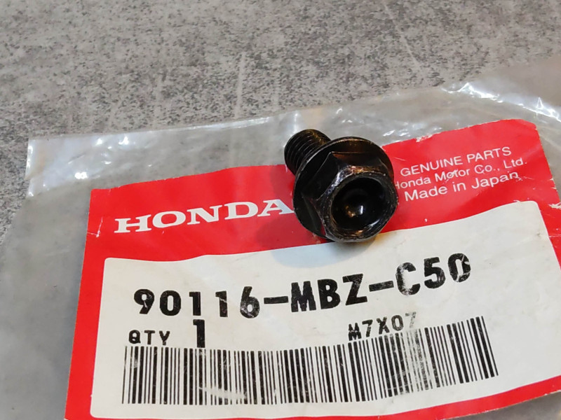 Boulon de bride 8x14 mm HONDA 90116-MBZ-C50