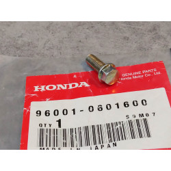 Boulon de bride 6x16 mm HONDA 96001-0601600