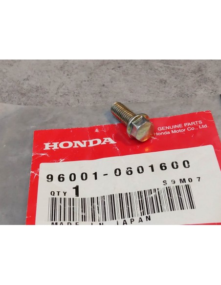 Boulon de bride 6x16 mm HONDA 96001-0601600