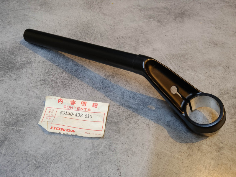 Demi guidon gauche pour fourche D35mm de CB900FZ FA idem 53150445000