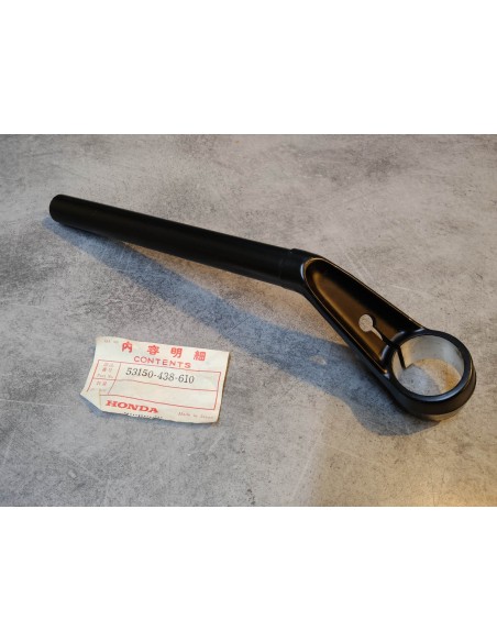 Demi guidon gauche pour fourche D35mm de CB900FZ FA idem 53150445000