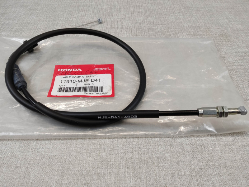 Câble A accélérateur neuf origine CB650F 2014/2016 HONDA 17910-MJE-D41