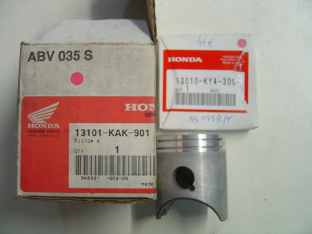 Piston A Cote STD Honda CRM125 90-99 + Segments Réf. 13101KAK901K