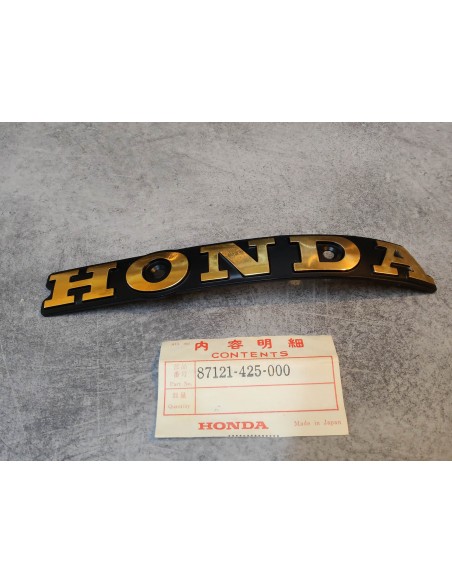 Logo de reservoir coté droit CB750 L/K 1979-1981 HONDA 87121-425-000