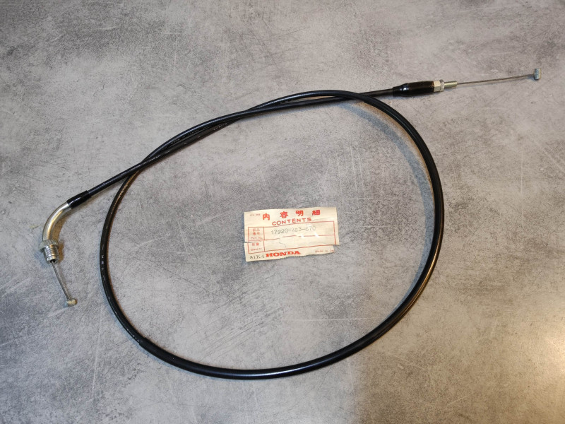 Cable de gaz retour pour GL1100 idem 17920463405 17920371980 HONDA 17920-463-670