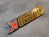 Logo de cache latéral pour CB750KZ coté gauche ou droit HONDA 87127-425-670
