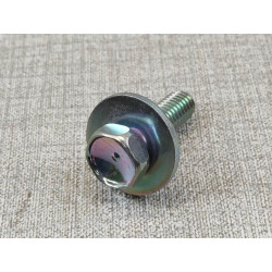 Vis à tête hexagonale 6x20 et rondelle HONDA 93404-0602008