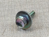 Vis à tête hexagonale 6x20 et rondelle HONDA 93404-0602008