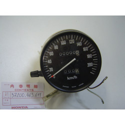 Compteur de vitesse km/h Honda GL1100 – Réf. 37200463611