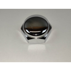 Ecrou chromé de té supérieur divers modèles ex: Z50A ST70C XR80 RH CB125T - 9502