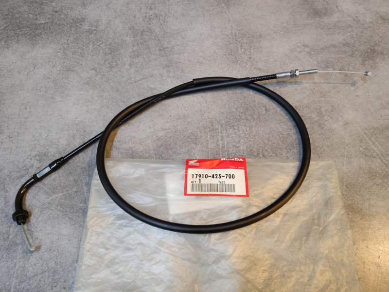 Cable de gaz tirage de CB650/B/C/CB CB750FA HONDA 17910-425-700