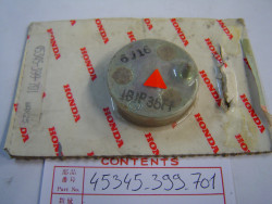 Plaquette frein avant CB125TA/TB Honda - Réf. 45345399701