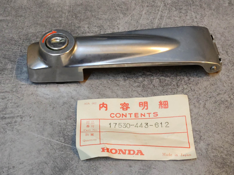 Verrouillage bouchon essence avec serrure CB650Z CB750-1100 HONDA 17530-443-612