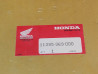 Joint carter alternateur CB250 G CB360 G HONDA 11395-369-000