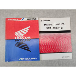 Manuel Atelier Honda VTR1000 SP + Addendum SP2 en Français