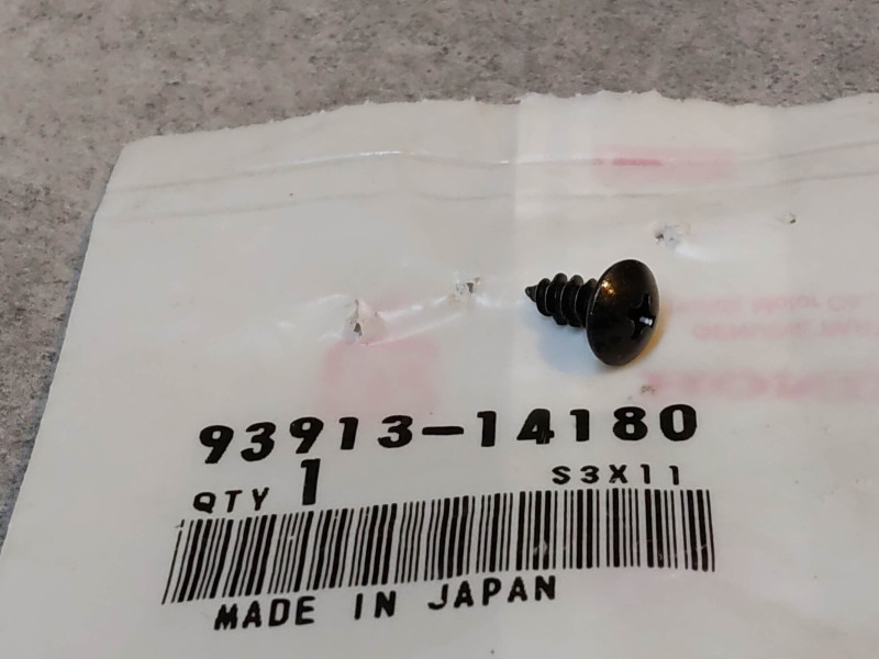 Vis autotaraudeuse 4x10 mm HONDA 93913-14180