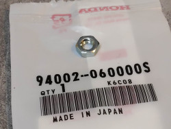 Ecrou 6 mm HONDA 94002-060000S