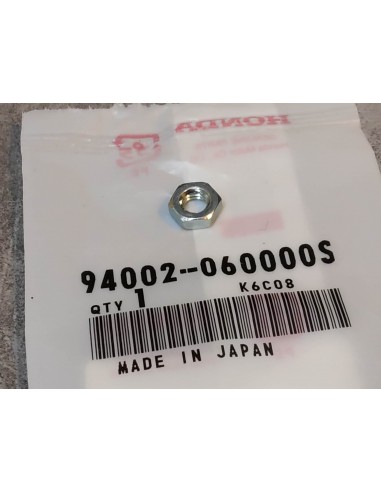 Ecrou 6 mm HONDA 94002-060000S