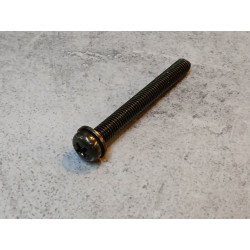 Vis cruciforme noire 5x45 mm er rondelle HONDA 93891-050-4507