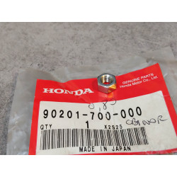 Ecrou 6mm pas à gauche HONDA 90201-700-000