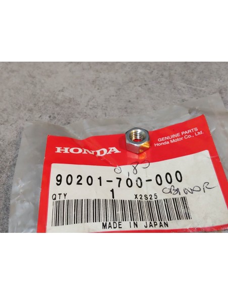 Ecrou 6mm pas à gauche HONDA 90201-700-000