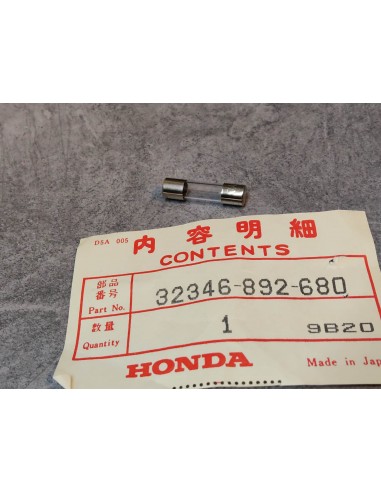 Fusible en verre 2 ampères 25 mm HONDA 32346-892-680