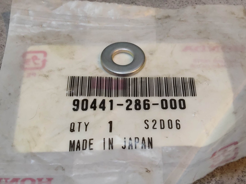 Rondelle étanchéité 8 mm HONDA 90441-286-000