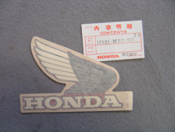 Décors de réservoir de VF750F 83/84 code couleur type2