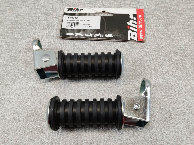 Repose-pieds BIHR Standard à œil Ø10mm moto Honda classique