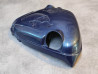 Cache latéral droit bleu pour 750K5 FOUR 1975 HONDA 83700-341-701MV