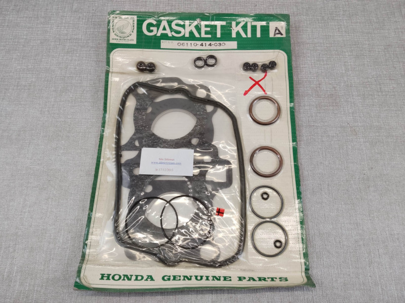 Pochette de joints haut moteur pour CB250N/T ref de remplacement 06110414T30