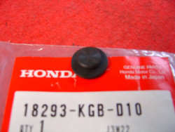 Caoutchouc de protection dans montage échappement de VT125C 04/07