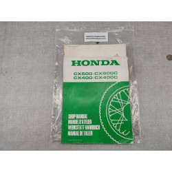 Manuel Atelier Honda CX400 CX500 Occasion Multilingue 6641500