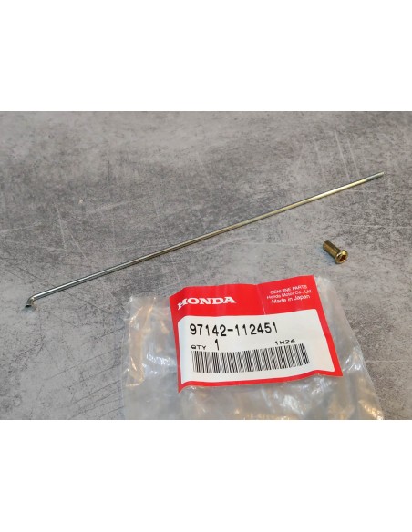 Rayon A avec écrou 13x202.5 mm PC50 P50 PS50 HONDA 97142-112451