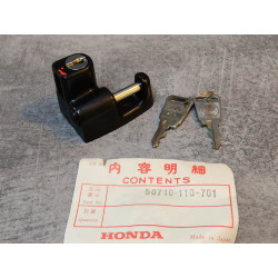 Serrure antivol de casque C70 CB100/125 CT70 ST50/70/90... HONDA 5071-110-701