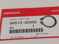 Circlip extérieur D20 mm HONDA 94510-20000