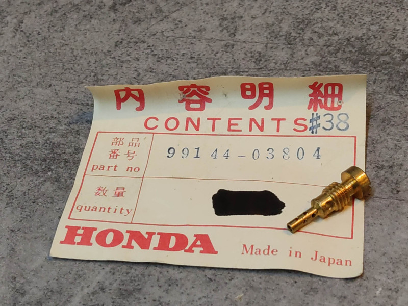 Gicleur 38 P50 P25 HONDA 99144-03804