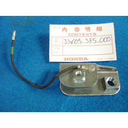 Support dans montage de clignotant de XL350 78 HONDA 33609-385-000