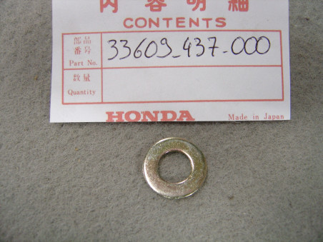 Rondelle montage clignotant Honda XL125S – Réf. 33609437000