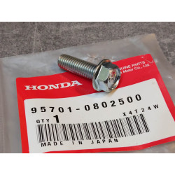 Boulon de bride 8x25 mm HONDA 95701-0802500
