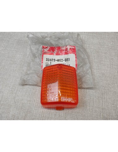 cabochon de clignotant AV XL250R XL350R NX650 XRV750 etc HONDA 33402-MG2-003