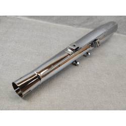 Silencieux GAUCHE ADAPTABLE CB250 et CB350 twin 18430-344-677P