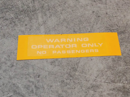 Sticker Sécurité NH-0 Honda 87510-147-670ZB